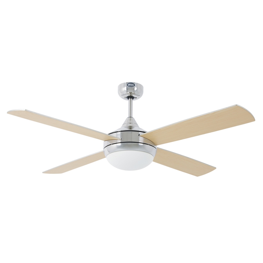FARO 33701 - Wentylator sufitowy ICARIA z pilotem 2xE27/20W/230V szary