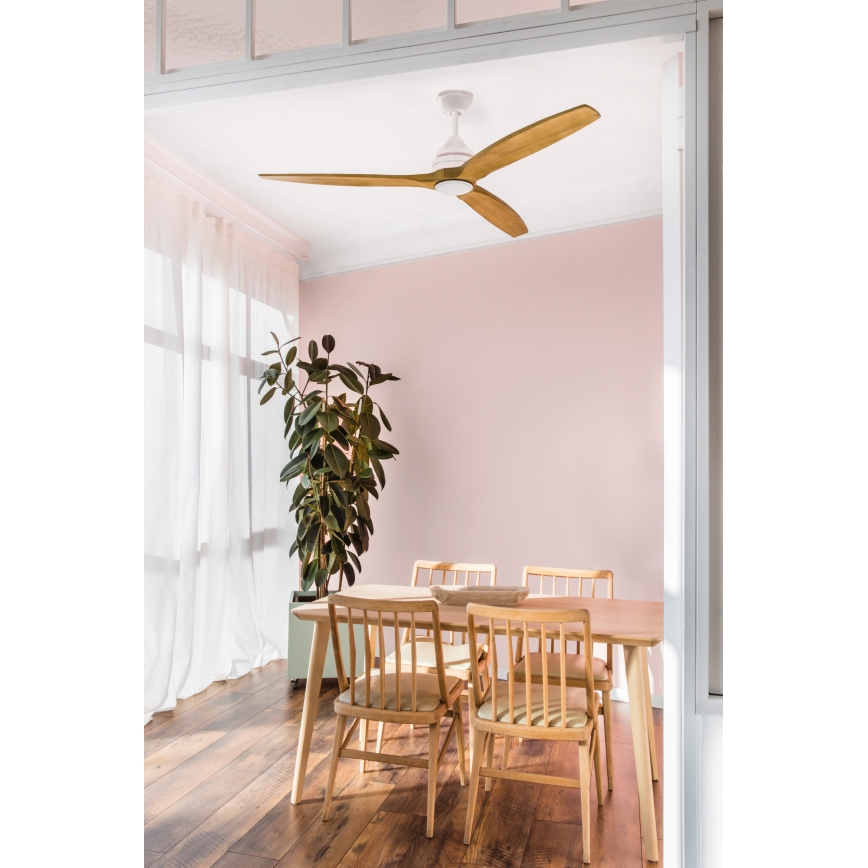 FARO 33727DC - LED Ściemnialny wentylator ALO LED/20W/230V 2700/4000/6500K śr. 152 cm + pilot
