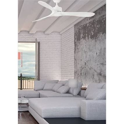 FARO 33750 - Wentylator sufitowy LUZON biały
