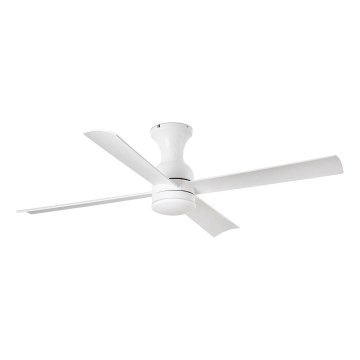FARO 33756WT - Wentylator sufitowy LED FRASER XL LED/16W/230V biały śr. 120 cm Wi-Fi Tuya + pilot zdalnego sterowania
