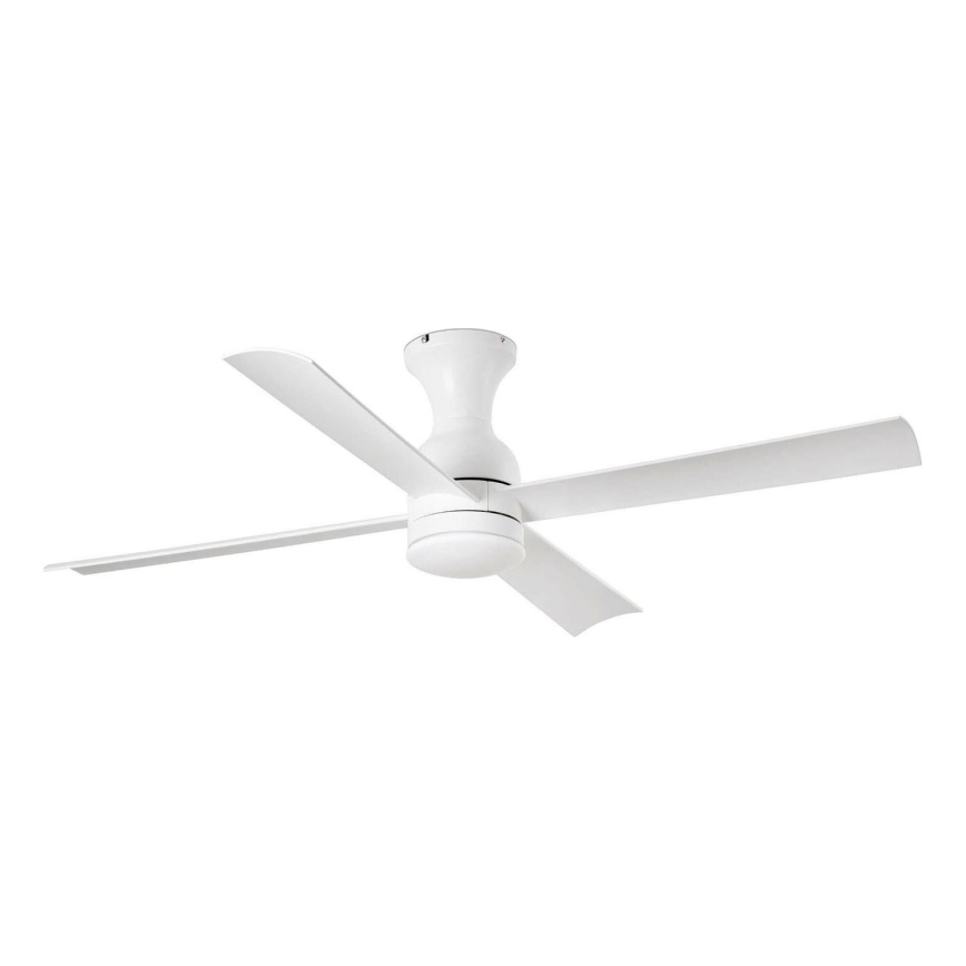 FARO 33756WT - Wentylator sufitowy LED FRASER XL LED/16W/230V biały śr. 120 cm Wi-Fi Tuya + pilot zdalnego sterowania