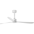 FARO 33760WT - Wentylator sufitowy AMELIA L biały śr. 132 cm Wi-Fi Tuya + zdalne sterowanie
