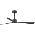 FARO 33761WT - Wentylator sufitowy AMELIA L czarny śr. 132 cm Wi-Fi Tuya + pilot zdalnego sterowania