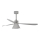 FARO 33762WT-24 - LED Ściemnialny wentylator sufitowy AMELIA L CONE LED/20W/230V 2700/3500/5000K szare śr. 132 cm Wi-Fi Tuya + pilot zdalnego sterowania