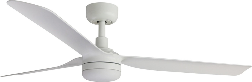FARO 33814WT-20 - LED Ściemnialny wentylator sufitowy PUNT M LED/18W/230V 3000/4200/6500K biały śr. 132 cm Wi-Fi Tuya + pilot zdalnego sterowania