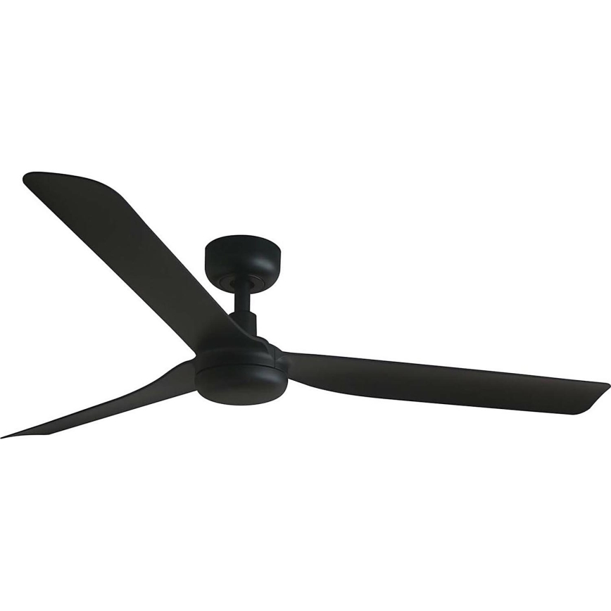 FARO 33815WT - Wentylator sufitowy PUNT M czarny śr. 132 cm Wi-Fi Tuya + pilot zdalnego sterowania