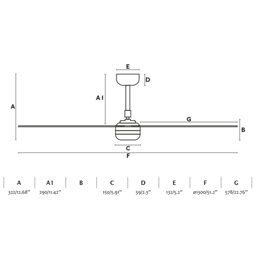 FARO 33816-20 - Wentylator sufitowy PUNT LED/18W/230V z Wi‑Fi, beżowy/biały + pilot zdalnego sterowania