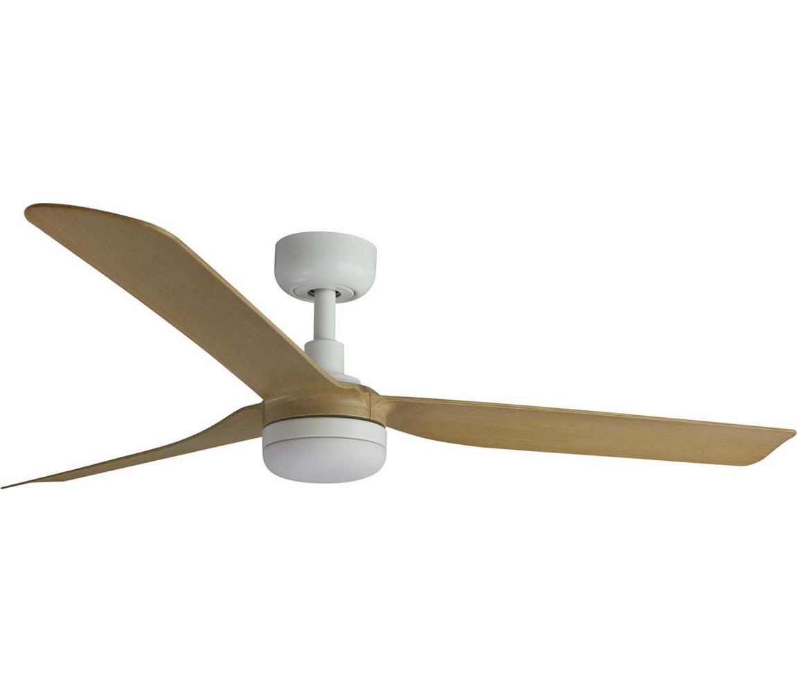 FARO 33816WT1S-LED ściemnialny wentylator sufitowy PUNT M 18W/230V CCT śr. 132 cm beżowy/biały WT+DO