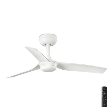 FARO 33820 - Wentylator sufitowy MINI PUNT S biały śr. 90 cm + zdalne sterowanie