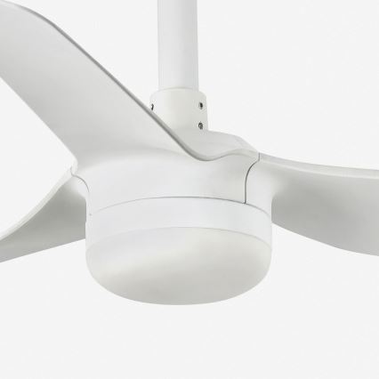 FARO 33820WT-1TW - LED Ściemnialny wentylator sufitowy MINI PUNT S LED/10W/230V 2700/4000/6000K biały śr. 90 cm Wi-Fi Tuya + pilot zdalnego sterowania