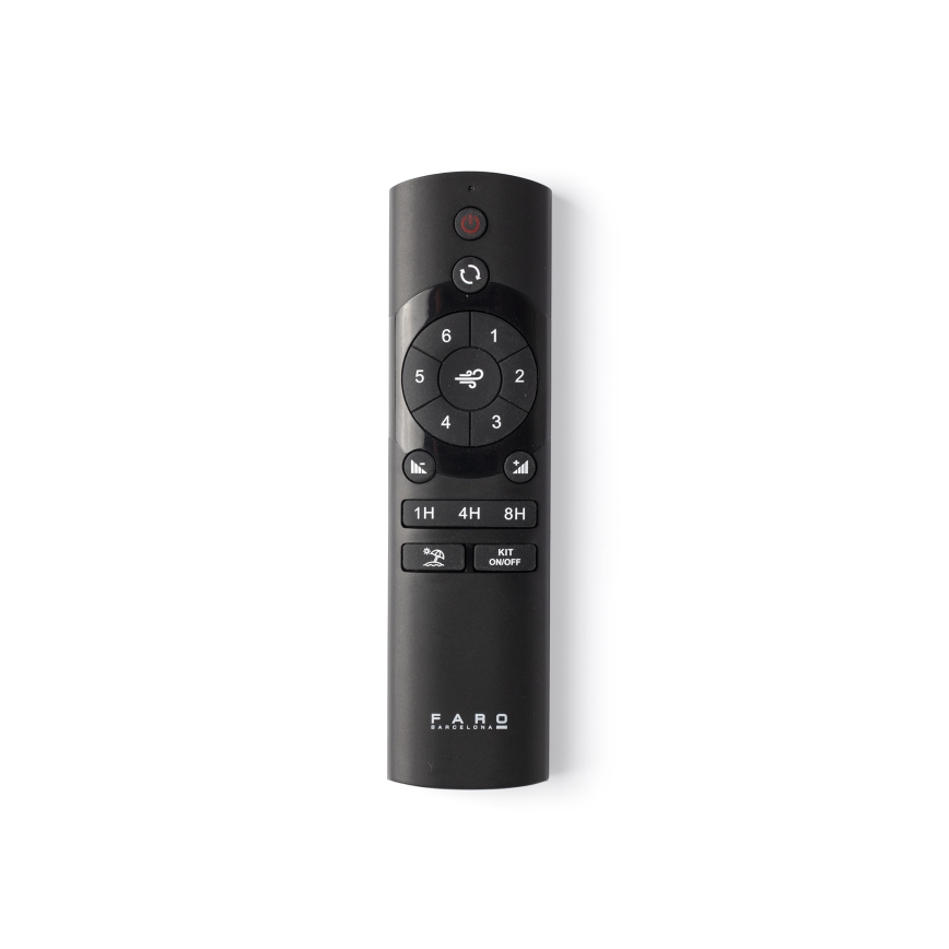 FARO 33826 - Wentylator sufitowy HEY TUB S biały śr. 90 cm + pilot zdalnego sterowania