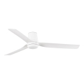 FARO 33828 - Wentylator sufitowy PUNT TUB M biały śr. 130 cm + pilot zdalnego sterowania
