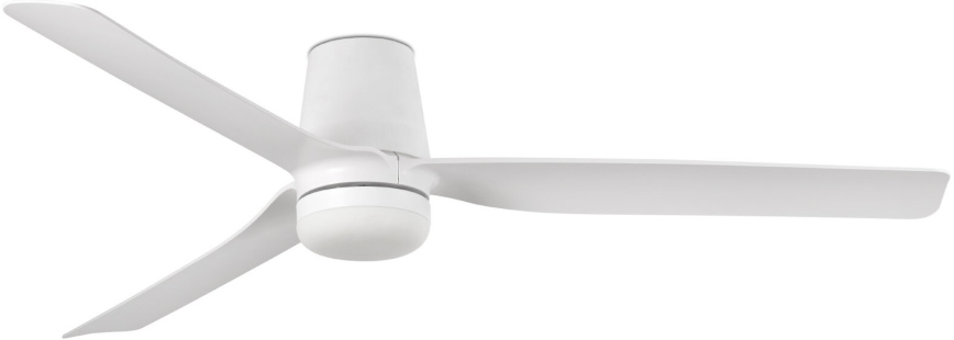 FARO 33828WT-1TW - LED Ściemnialny wentylator sufitowy PUNT TUB M LED/18W/230V 3000/4200/6500K biały śr. 132 cm Wi-Fi Tuya + pilot zdalnego sterowania