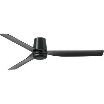 FARO 33830WT - Wentylator sufitowy PUNT TUB M czarny śr. 132 cm Wi-Fi Tuya + pilot zdalnego sterowania