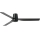FARO 33830WT - Wentylator sufitowy PUNT TUB M czarny śr. 132 cm Wi-Fi Tuya + pilot zdalnego sterowania
