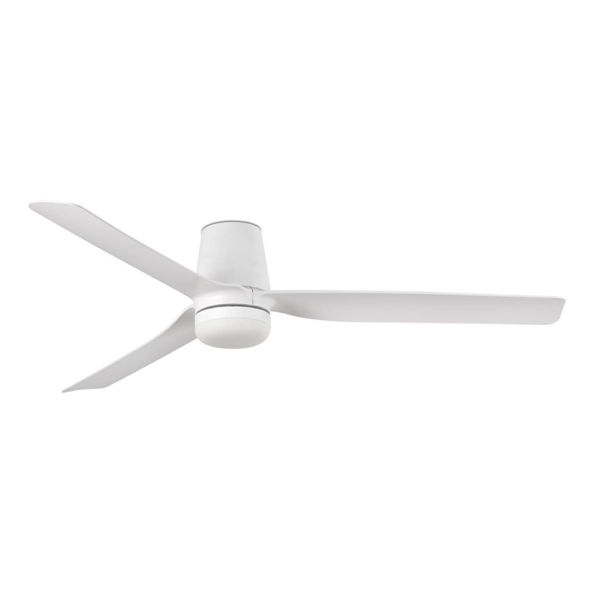 FARO 33832WT-1TW - LED Ściemnialny wentylator sufitowy MINI PUNT TUB S LED/10W/230V 2700/4000/6000K biały śr. 90 cm Wi-Fi Tuya + pilot zdalnego sterowania