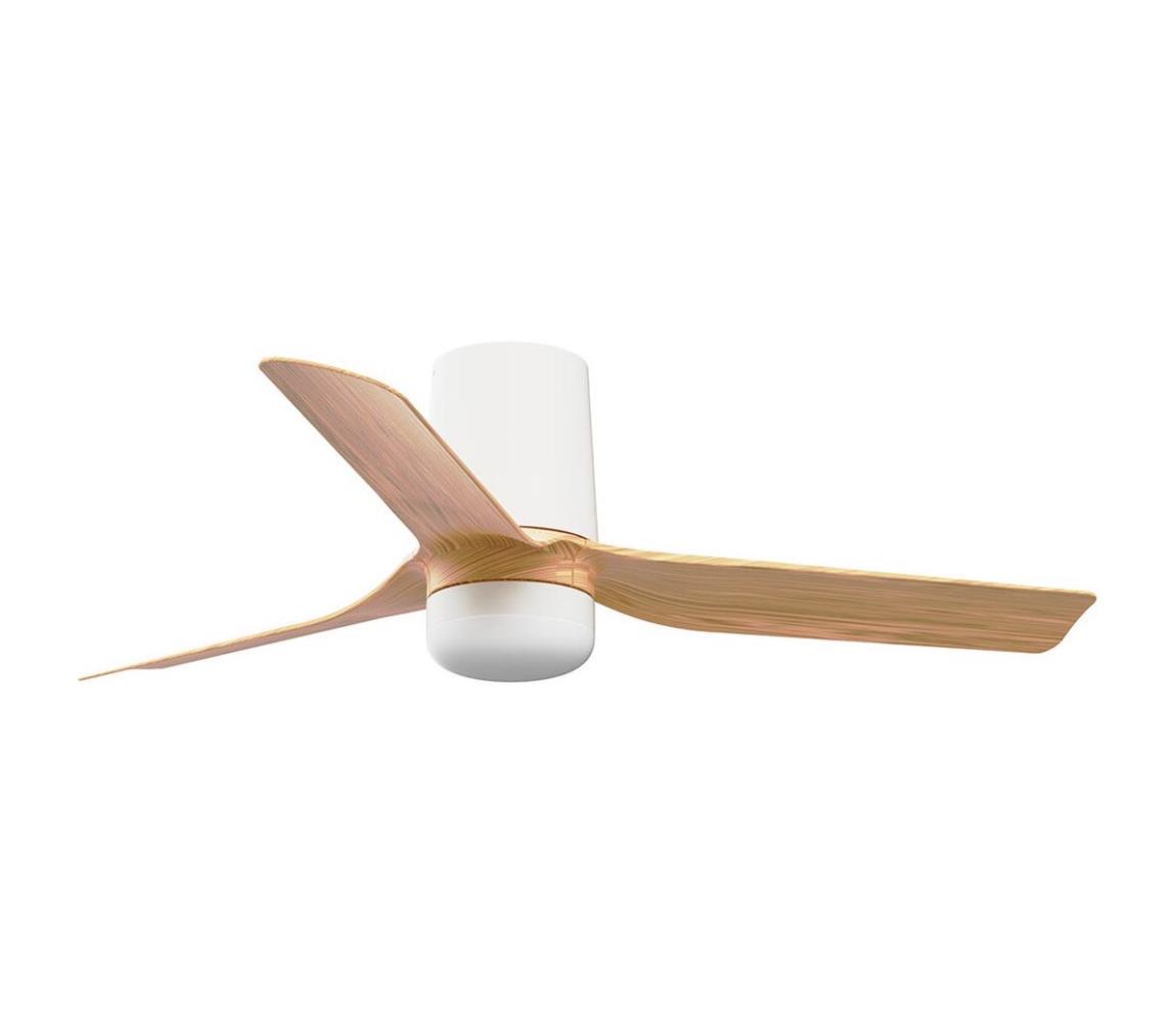 FARO 33833-1TW - Ściemnialny wentylator LED MINI PUNT TUB S 10W 2700/3000/4000K + pilot