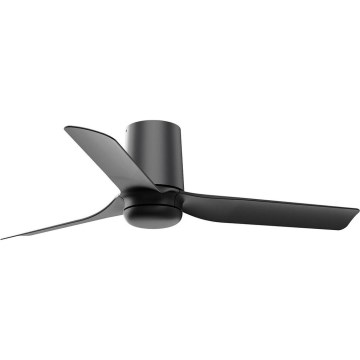 FARO 33834-Wentylator sufitowy MINI PUNT TUB S czarny śr. 90 cm + pilot zdalnego sterowania
