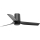 FARO 33834-Wentylator sufitowy MINI PUNT TUB S czarny śr. 90 cm + pilot zdalnego sterowania