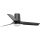 FARO 33834WT-1TW - LED Ściemnialny wentylator sufitowy MINI PUNT TUB S LED/10W/230V 2700/4000/6000K czarny śr. 90 cm Wi-Fi Tuya + pilot zdalnego sterowania