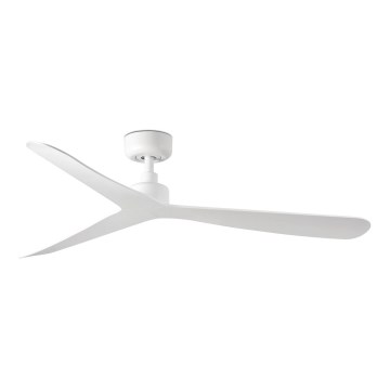 FARO 34194 - Wentylator sufitowy ROCKER M Ø 132 cm biały + pilot zdalnego sterowania