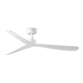 FARO 34194WT - Wentylator sufitowy ROCKER M śr. 132 cm biały Wi‑Fi Tuya + pilot zdalnego sterowania