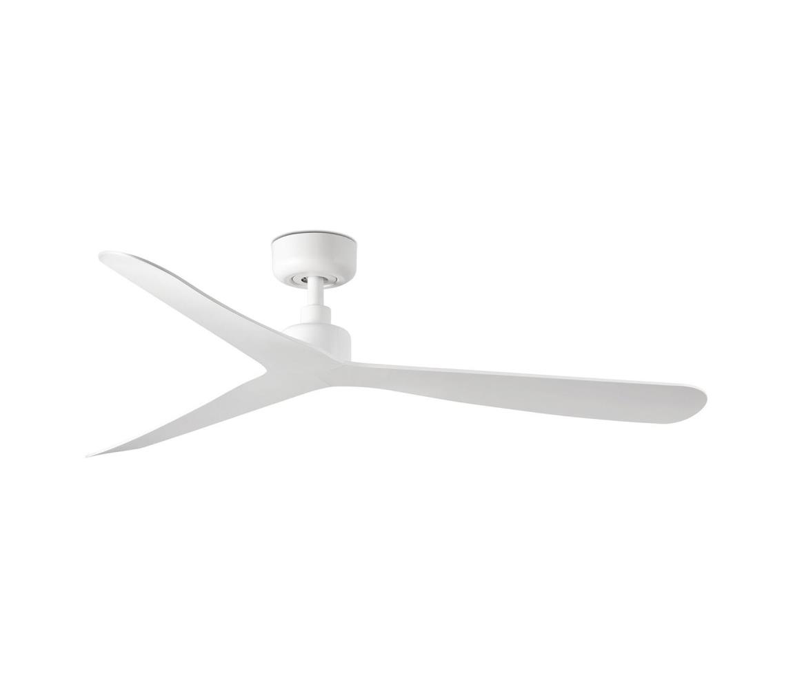 FARO 34194WT - Wentylator sufitowy ROCKER M, śr. 132 cm, biały, Wi‑Fi Tuya + pilot