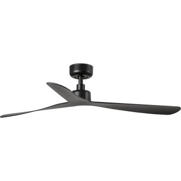 FARO 34196 - Wentylator sufitowy ROCKER M śr. 132 cm, czarny + pilot zdalnego sterowania