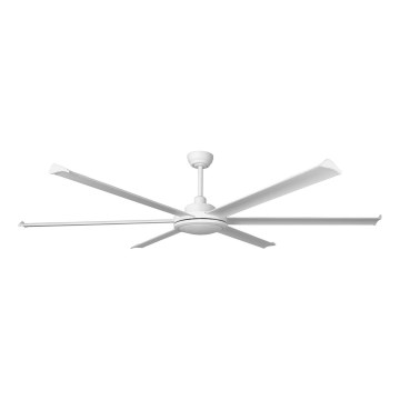 FARO 34202-130 - Wentylator sufitowy LED ROTTERDAM XL LED/32W/230V biały śr. 200 cm + zdalne sterowanie