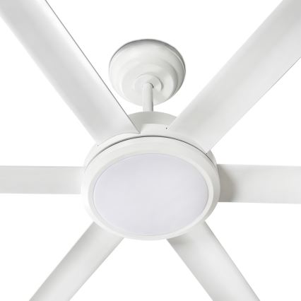FARO 34206-130 - LED Ściemnialny wentylator sufitowy ROTTERDAM XXL LED/32W/230V biały śr. 250 cm + zdalne sterowanie