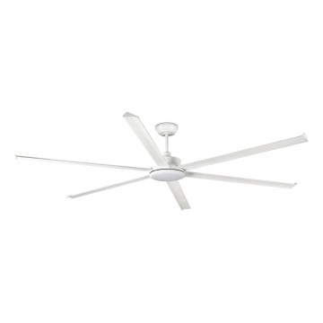 FARO 34206-130 - LED Ściemnialny wentylator sufitowy ROTTERDAM XXL LED/32W/230V biały śr. 250 cm + zdalne sterowanie