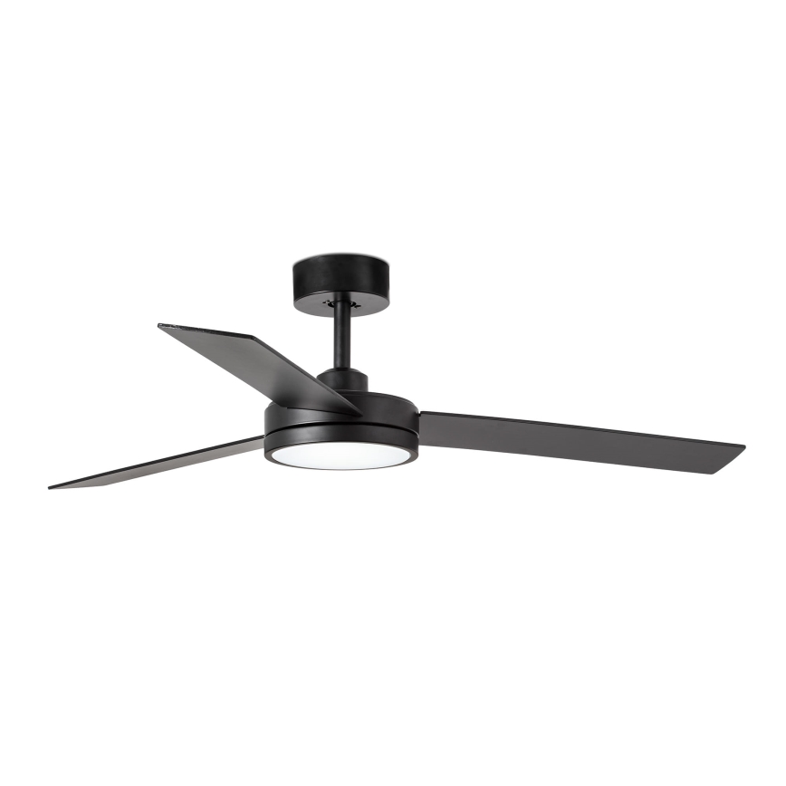 FARO 34261 - Wentylator sufitowy LED BARTH LED/24W/230V czarny + pilot zdalnego sterowania