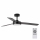 FARO 34261 - Wentylator sufitowy LED BARTH LED/24W/230V czarny + pilot zdalnego sterowania