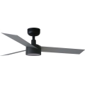 FARO 34285WT1S - Ściemnialny wentylator sufitowy LED CRUISER S LED/18W/230V 2700/3000/4000K, średnica 106 cm, szary/czarny, Wi-Fi Tuya + pilot zdalnego sterowania