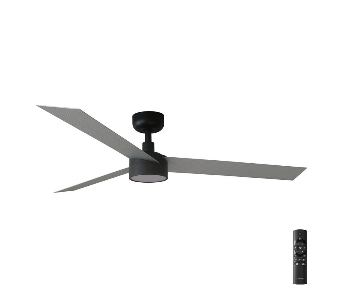FARO 34286-1TW - ściemnialny wentylator sufitowy CRUISER LED/18W/230V 2700/3000/4000K + pilot
