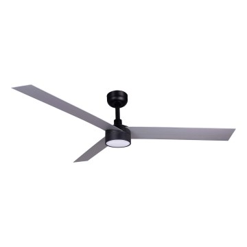 FARO 34287WT1S - LED ściemnialny wentylator sufitowy CRUISER XL LED/18W/230V 2700/3000/4000K średnica 160 cm szary/czarny Wi-Fi Tuya + pilot zdalnego sterowania