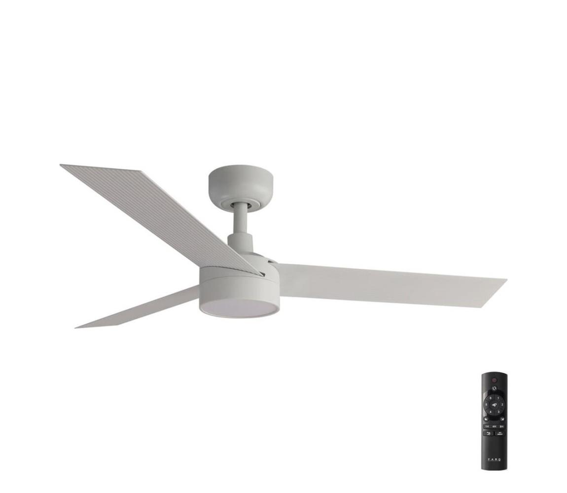 FARO 34288-1TW-LED Ściemnialny wentylator CRUISER S LED/20W/230V 2700/3000/4000K + pilot