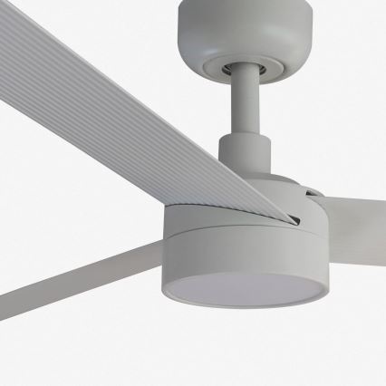 FARO 34290-1TW - LED Ściemnialny wentylator CRUISER LED/20W/230V 2700/4000/6500K śr. 132 cm biały + pilot zdalnego sterowania