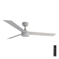 FARO 34290-1TW - Ściemnialny wentylator sufitowy CRUISER LED/20W/230V 2700/3000/4000K, śr. 132 cm, biały + pilot zdalnego sterowania