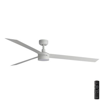FARO 34292-1TW - ściemnialny wentylator sufitowy LED CRUISER LED/20W/230V 2700/3000/4000K śr. 160 cm biały + pilot zdalnego sterowania