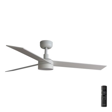 FARO 34297-1TW - Ściemnialny wentylator sufitowy RUDDER L LED/20W/230V 2700/3000/4000K śr. 132 cm + pilot zdalnego sterowania