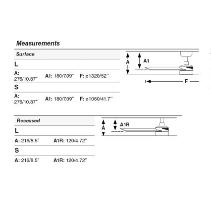 FARO 34298WT1S - LED ściemnialny wentylator sufitowy RUDDER L LED/18W/230V 2700/3000/4000K śr. 132 cm brązowy/czarny Wi-Fi Tuya + pilot zdalnego sterowania