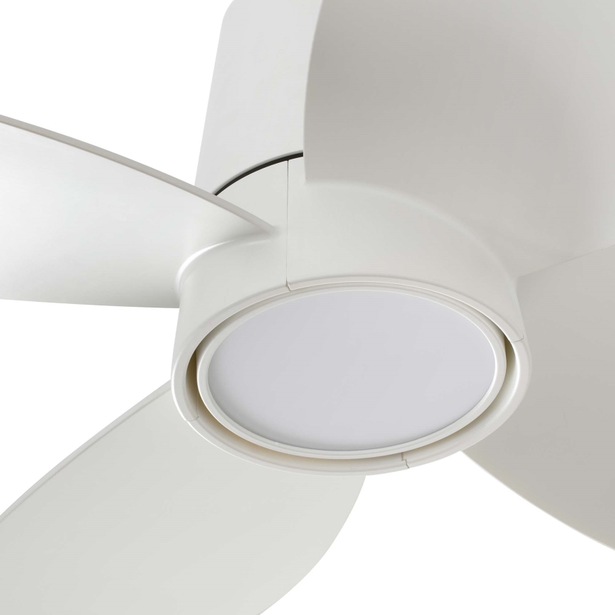 FARO 34315 - LED Ściemnialny wentylator sufitowy KLOVER S LED/20W/230V 2700/4000/6500K biały śr. 80 cm + pilot zdalnego sterowania