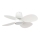 FARO 34315SWT - LED ściemnialny wentylator sufitowy KLOVER S LED/20W/230V 2700/3000/4000K śr. 80 cm biały Wi-Fi Tuya + pilot zdalnego sterowania