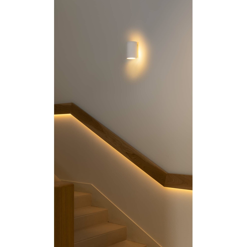 FARO 40522 - Kinkiet SOLE 1xGU10/8W/230V biały okrągły