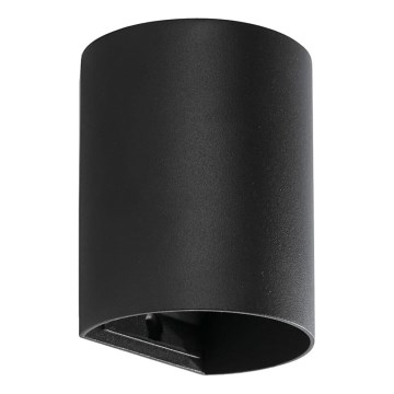 FARO 40523 - Kinkiet SOLE 1xGU10/8W/230V czarny okrągły