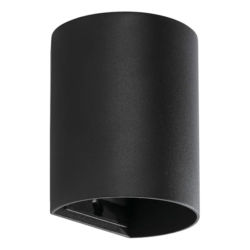 FARO 40523 - Kinkiet SOLE 1xGU10/8W/230V czarny okrągły