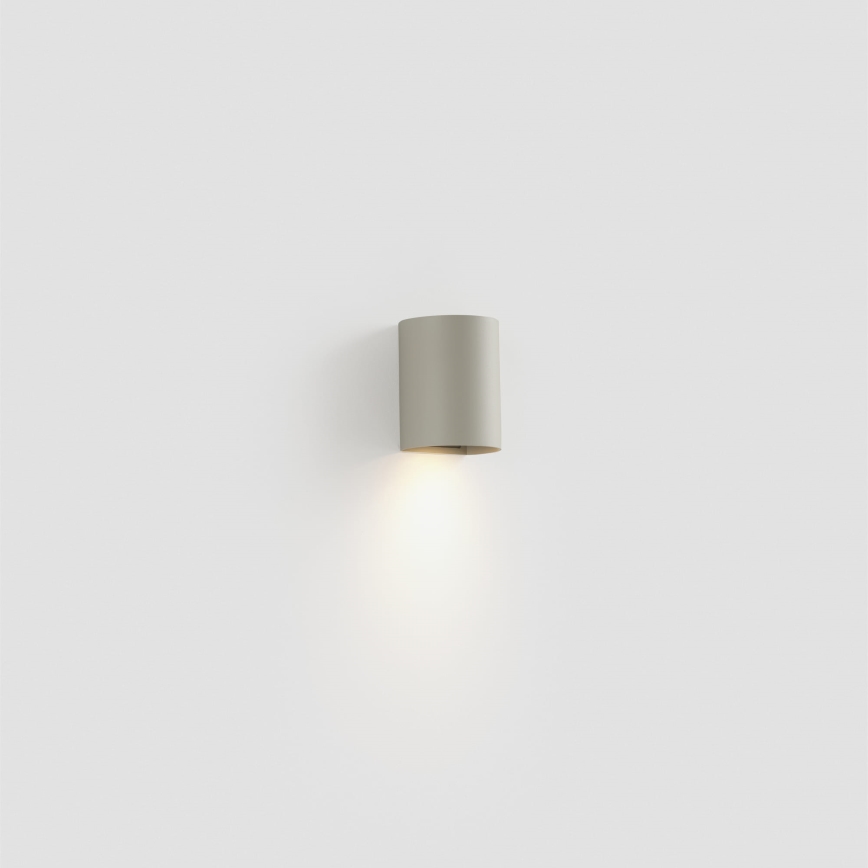 FARO 40524 - Kinkiet SOLE 1xGU10/8W/230V szary okrągły