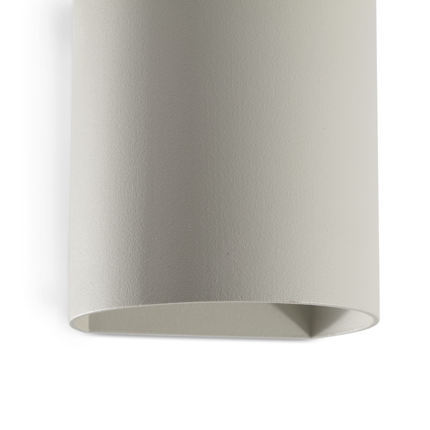 FARO 40524 - Kinkiet SOLE 1xGU10/8W/230V szary okrągły