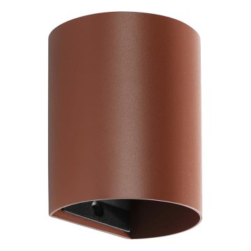 FARO 40525 - Kinkiet SOLE 1xGU10/8W/230V ceglasta okrągły